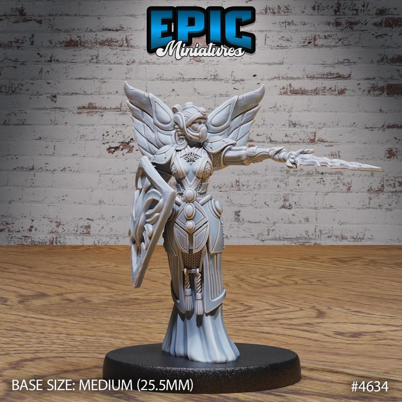 Astral Deva ‧ DnD Miniature ‧ Tabletop Miniatures ‧ Gaming Monster ‧ 3D Model ‧ RPG ‧ DnDminis ‧ STL FILE
