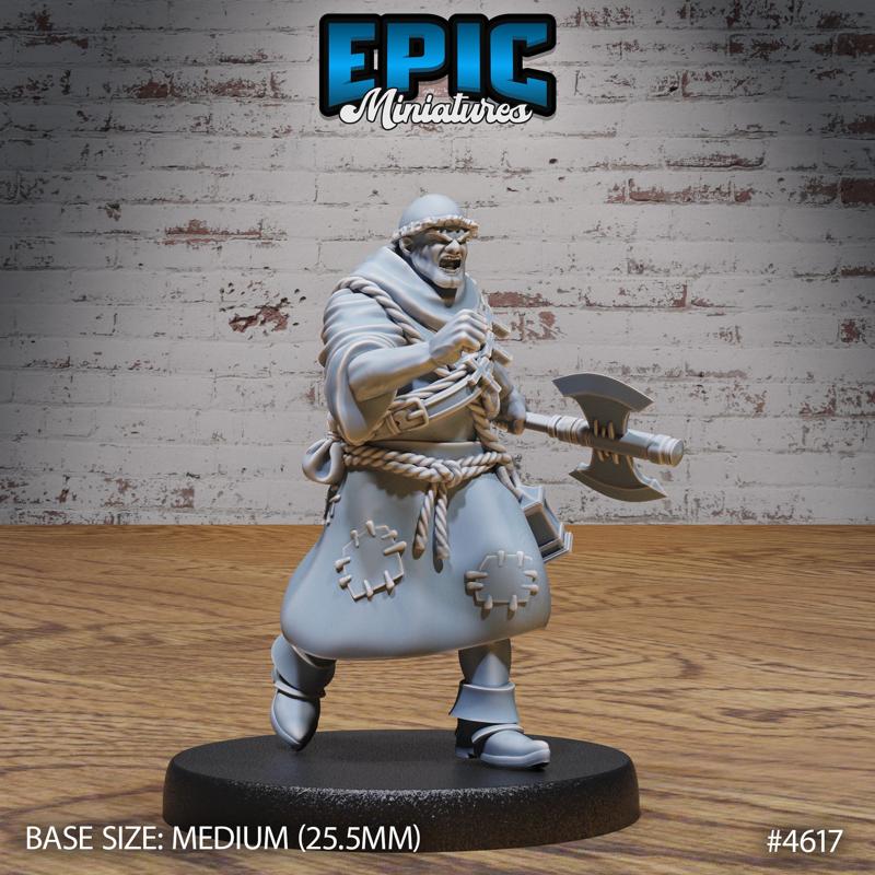 Medieval Cleric Monk Run ‧ DnD Miniature ‧ Tabletop Miniatures ‧ Gaming Monster ‧ 3D Model ‧ RPG ‧ DnDminis ‧ STL FILE