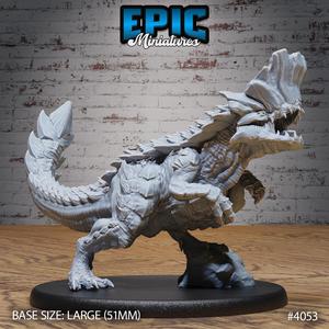 Rockhead Dinosaur ‧ DnD Miniature ‧ Tabletop Miniatures ‧ Gaming Monster ‧ 3D Model ‧ RPG ‧ DnDminis ‧ STL FILE
