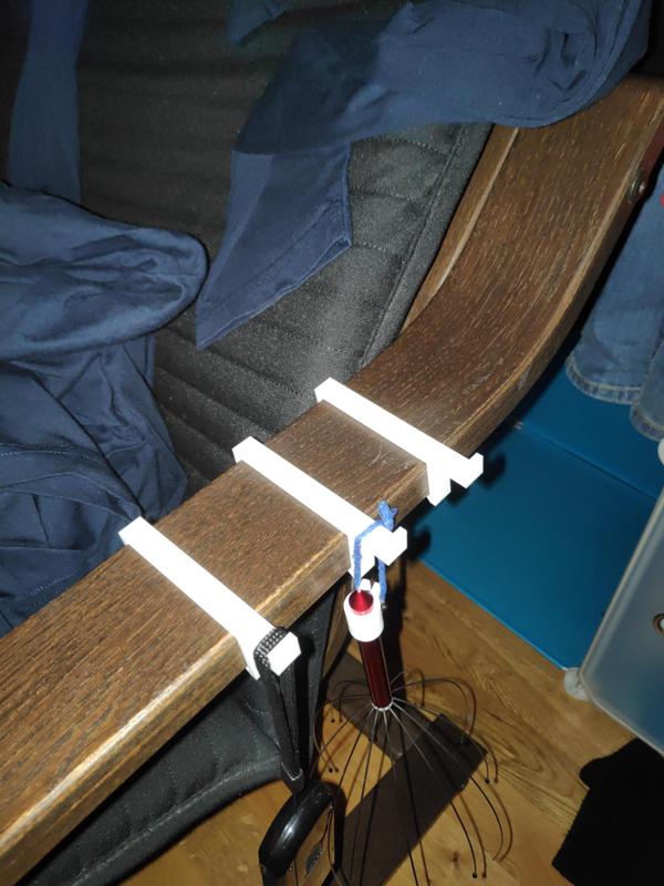 Thin Snap In Hook for Ikea Poang (Poäng) Chair