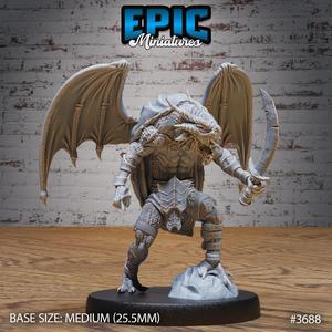 Draconic Bandit Roaring ‧ DnD Miniature ‧ Tabletop Miniatures ‧ Gaming Monster ‧ 3D Model ‧ RPG ‧ DnDminis ‧ STL FILE