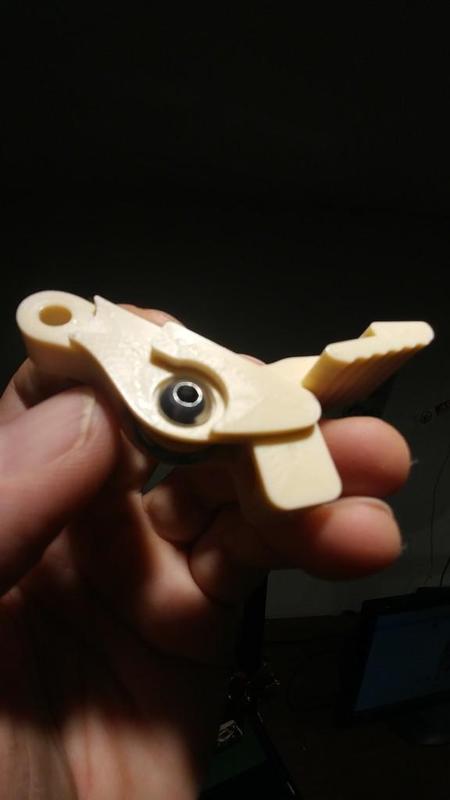 Titan Extruder Lever (Tevo Tornado Gold)