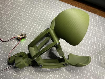 Clamshell Grapple & Linear Drive Motor