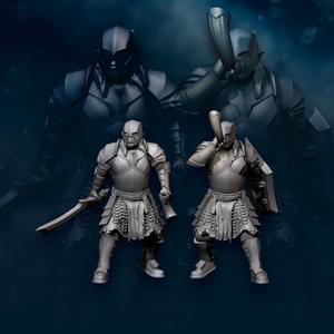 2x Horn Super Orc | Super Orcs | Fantasy
