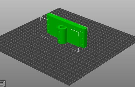 Pen holder for my CNC plotter