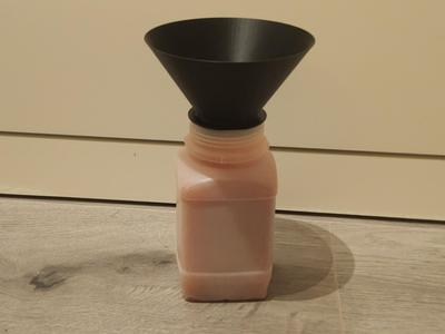 Silica funnel