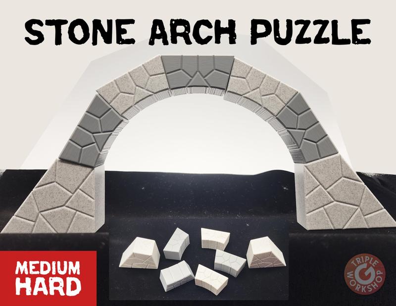 Stone Arch Puzzle Blocks