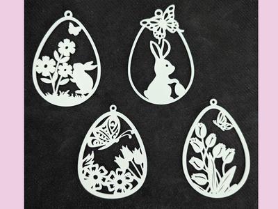 Easter egg decoration (also for painting) Set 2