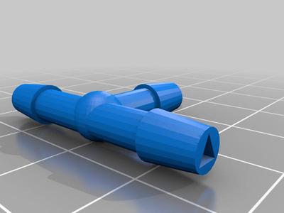 Raccord T tuyaux 4 mm