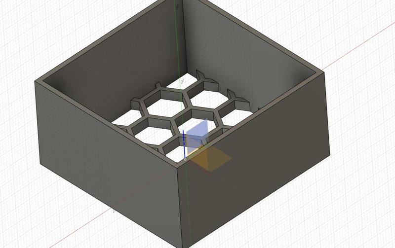 PSU noctua fan cover hexagonal 60mm