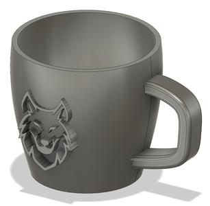 Wolf Coffee Cup