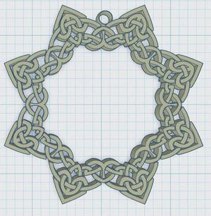 Celtic Snowflake 19