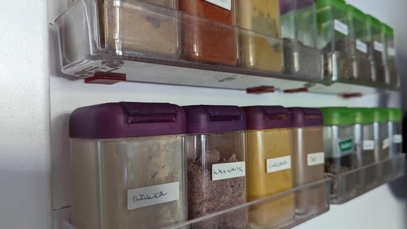 Lock and Lock Shelf Holder