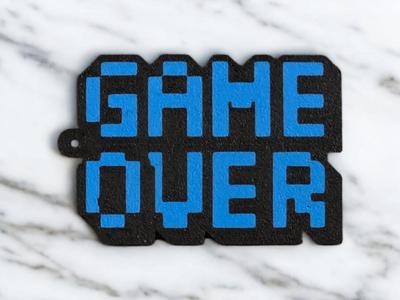 GAME OVER KEYCHAIN