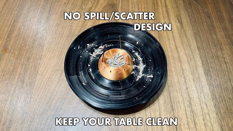 No Spill Incense Burner for 12 Sticks