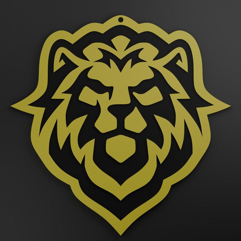 lion keychain
