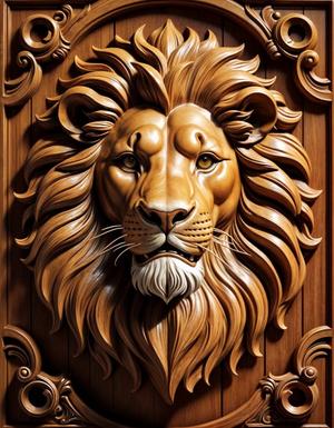 Lion head 3d cnc file