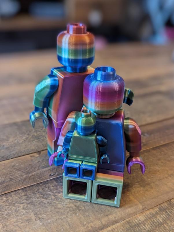 Easily customisable moveable figure