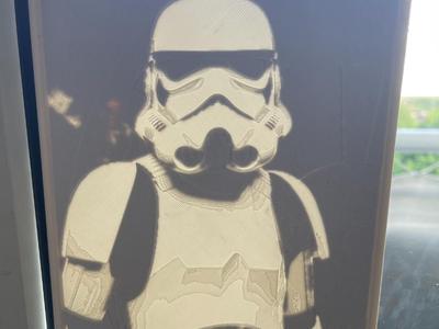 Stormtrooper Lithophane