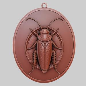 Cockroach Animal Pendant Cockroach Animal Necklace for CNC Router Laser & 3D Printer