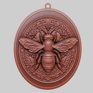 Bee Animal Pendant Bee Animal Necklace for CNC Router Laser & 3D Printer