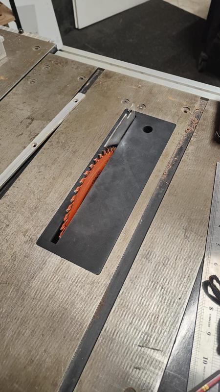 Table Saw Insert for Damato Voyager SC1