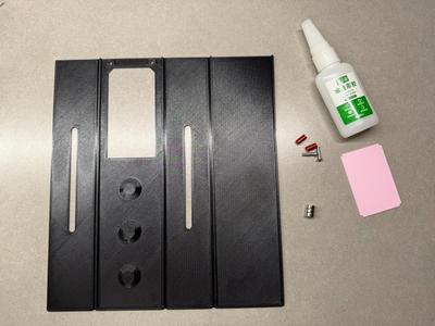 P1S Waste Bin, Poop Bin, Waste Container, Trash Can, Magnetic, Quick Print, Bendable