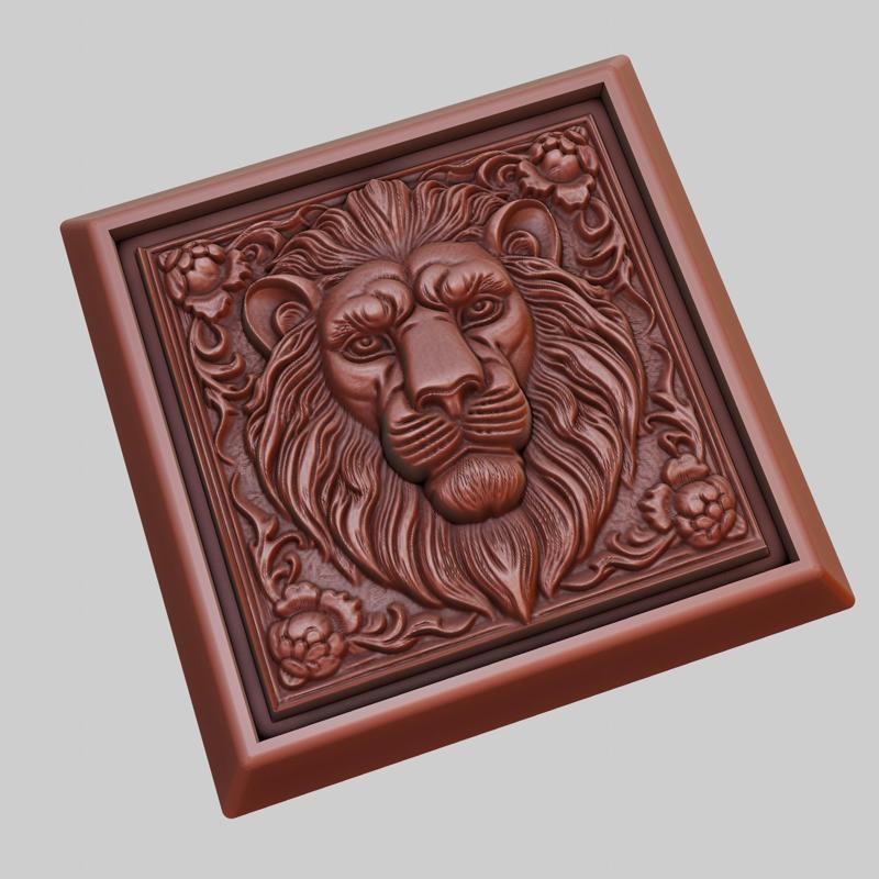 lion Animal 3D Model for CNC Router Laser & 3D Printer