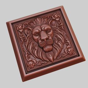 lion Animal 3D Model for CNC Router Laser & 3D Printer