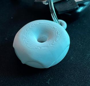 Donut Keychain