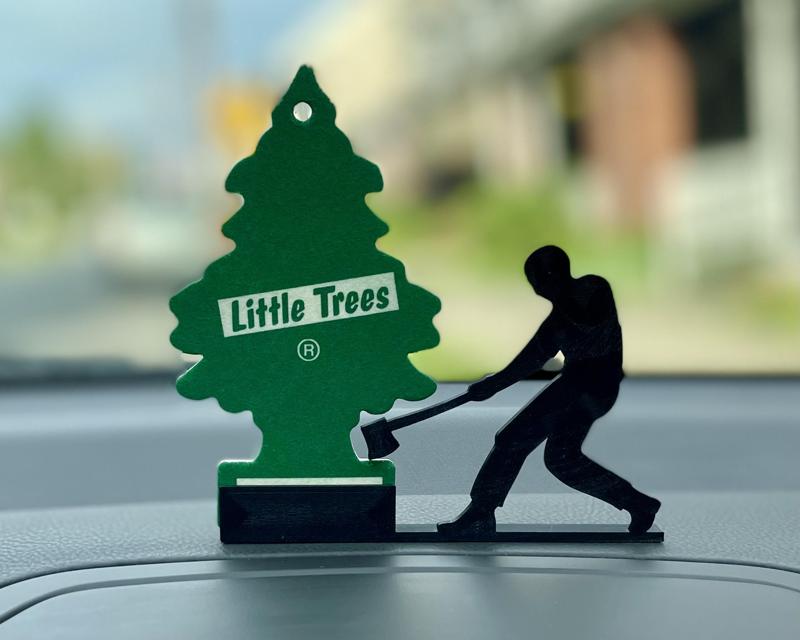 Little Tree Air Freshener Holder: Lumberjack
