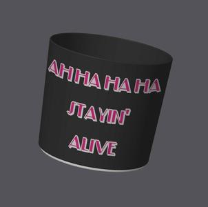 Punny Planter 11 - Stayin' Alive