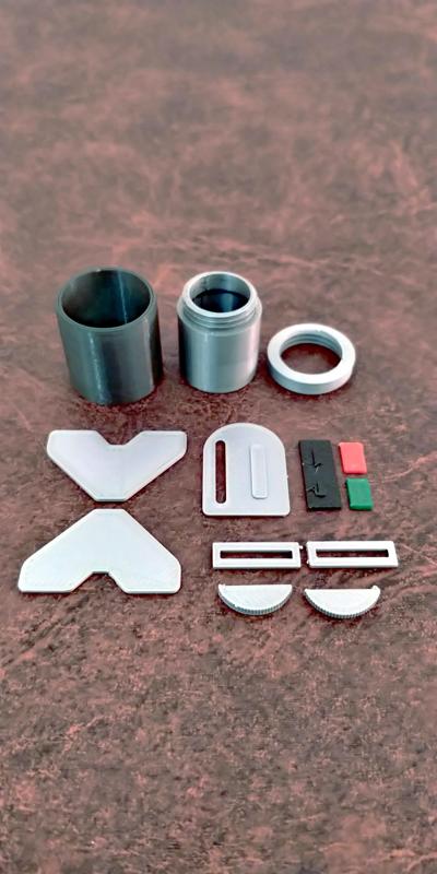 Cassian Andor's Folding Monocular Greeblies Conversion Kit From Star Wars: Andor Tv Show