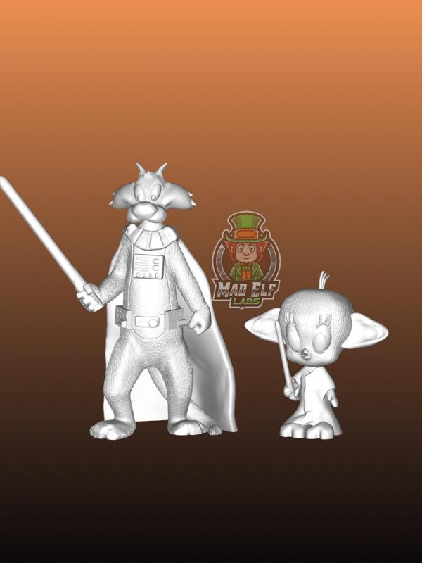 star wars looney toons pack 3