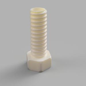 Huge bolt to use as a refined flowers pot