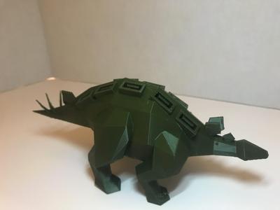 Stego-Storage: a USB holder that looks like a Stegosaurus