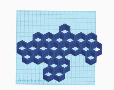 honeycomb pattern