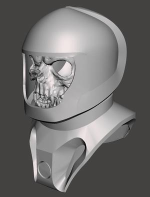 Vashta Nerada Helmet & Skull