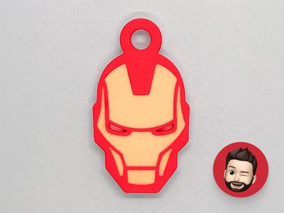 Superheroes Ironman keychain