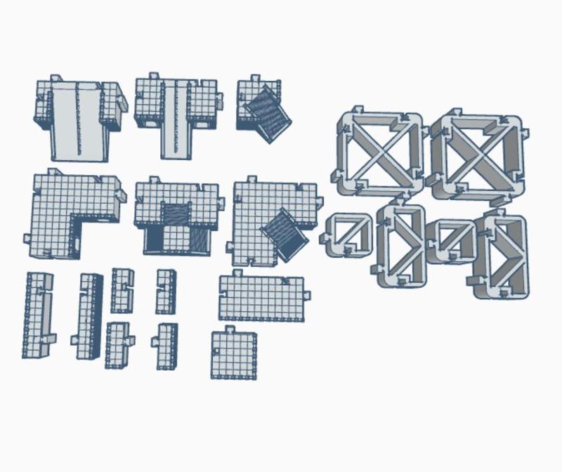 City Tile Raised Terrace Set