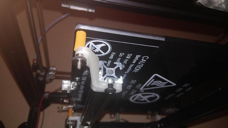 Alternative bed mounts for hypercube 3d printer