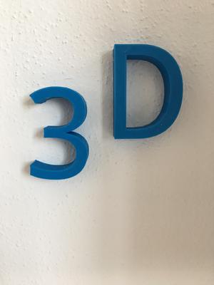3D logo