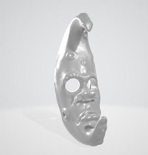 moon man demon mask