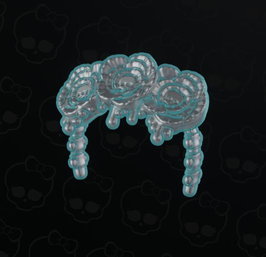 monster high skelita i love fashion headband
