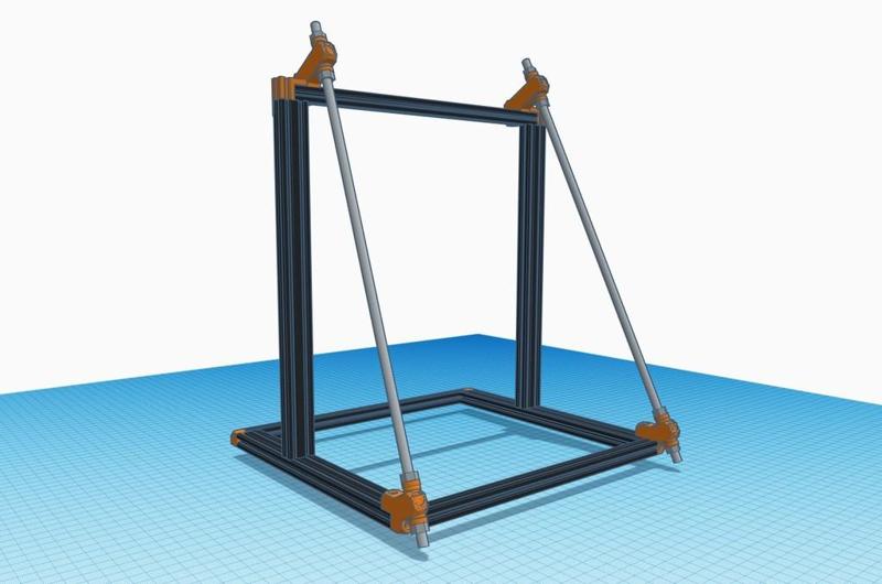 Anet A8 Plus - Bear X - Frame Brace