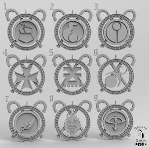 Grim Dark Ornaments Bundle