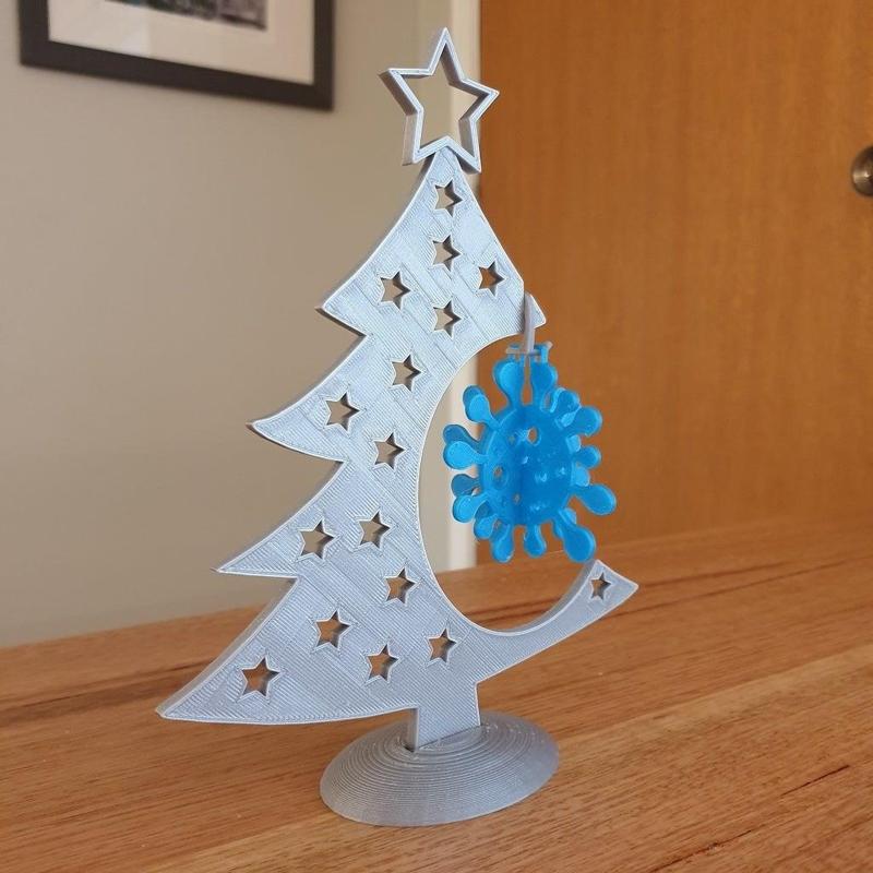 Covid19 Christmas Bauble