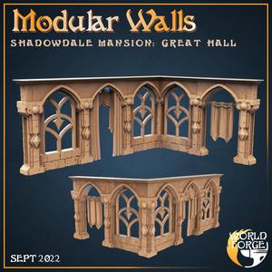 Gothic Hall Walls (modular)