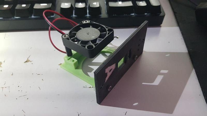 Rackmount for Orange Pi Zero with 40mm Fan