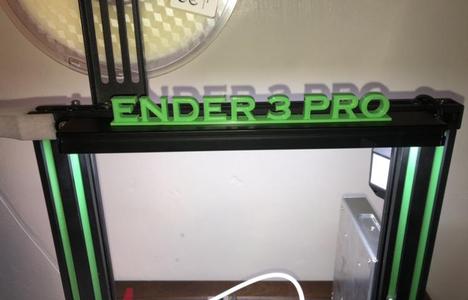 Ender 3 Pro Face Plate